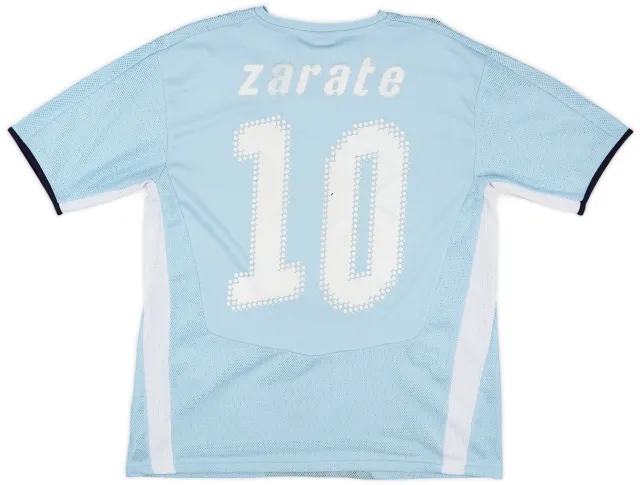 Puma 2008-09 Lazio Home Shirt Zarate #10 - 5/10 - (XL.Boys)