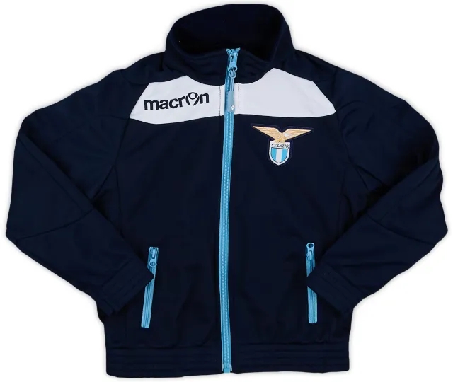2014-15 Lazio Macron Track Jacket - 7/10 - (XXS.Boys)