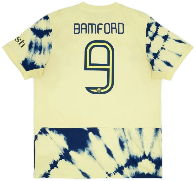 adidas 2022-23 Leeds Away Shirt Bamford #9 - 7/10 - (XL)