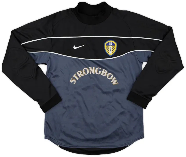 Nike 2001-02 Leeds United GK Shirt - 8/10 - (L.Boys)