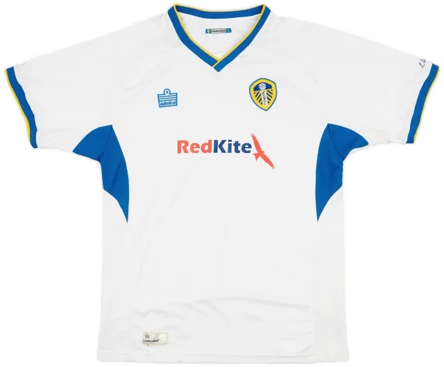 Admiral 2007-08 Leeds United Home Shirt - 7/10 - (L)