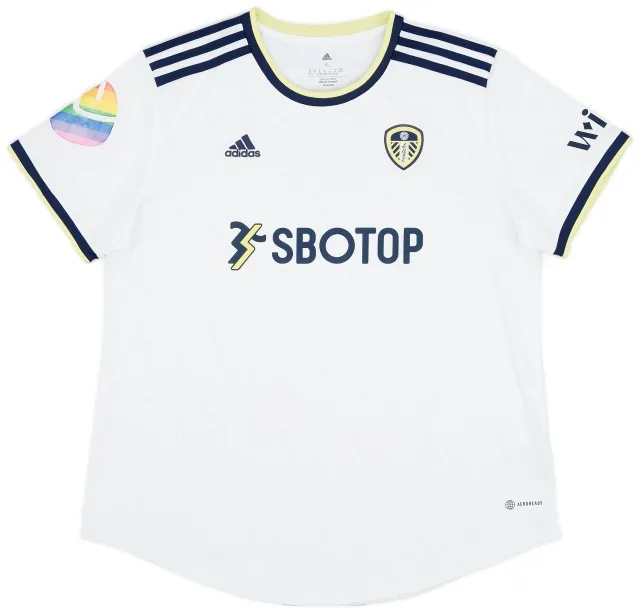 adidas 2022-23 Leeds United Home Shirt - 8/10 - (Women's XL)