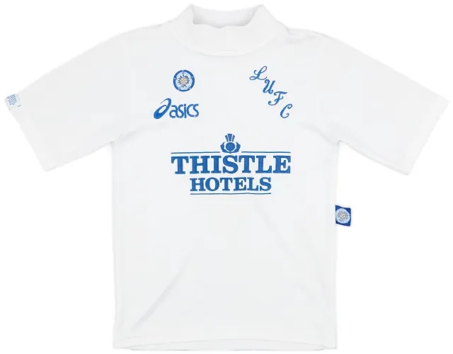 Asics 1995-96 Leeds United Home Shirt - 8/10 - (M.Boys)
