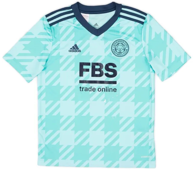 adidas 2021-22 Leicester Away Shirt - 5/10 - (M.Boys)