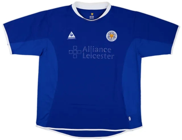 LeCoqSportif 2003-04 Leicester Home Shirt - 4/10 - (XL)