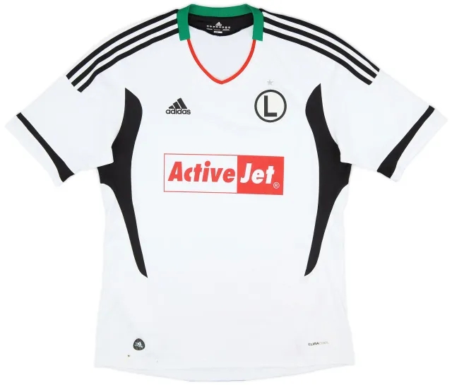 adidas 2011-13 Legia Warsaw Home Shirt - 7/10 - (L)