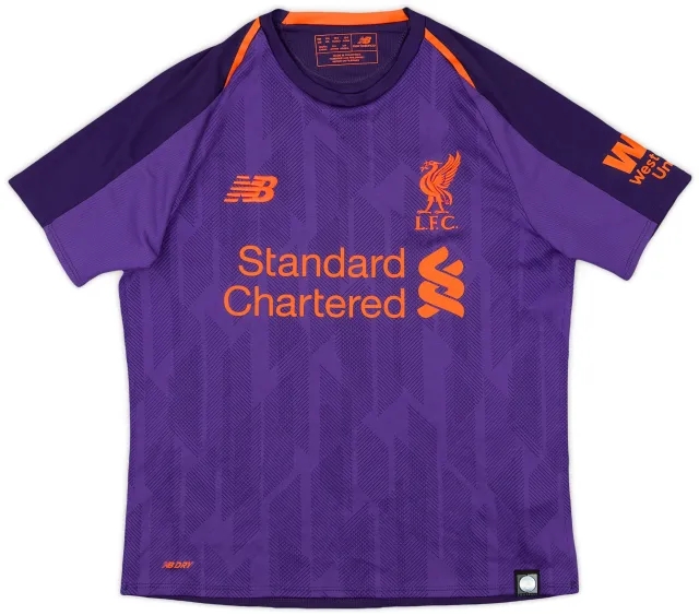 NewBalance 2018-19 Liverpool Away Shirt - 8/10 - (M.Boys)