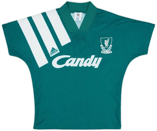adidas 1991-92 Liverpool Away Shirt - 8/10 - (M.Boys)
