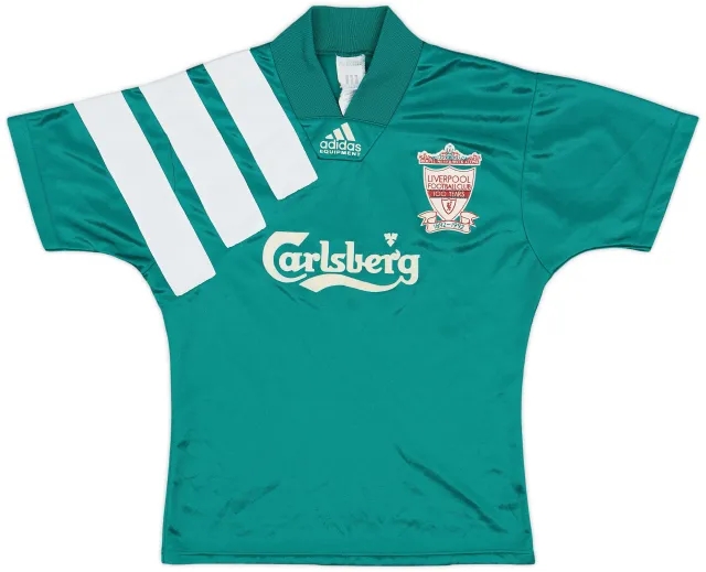 adidas 1992-93 Liverpool Centenary Away Shirt - 8/10 - (M.Boys)