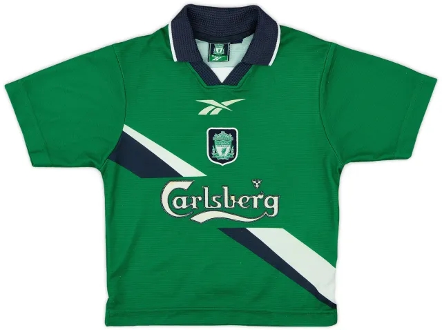 Reebok 1999-00 Liverpool Away Shirt - 6/10 - (5-6 Years)