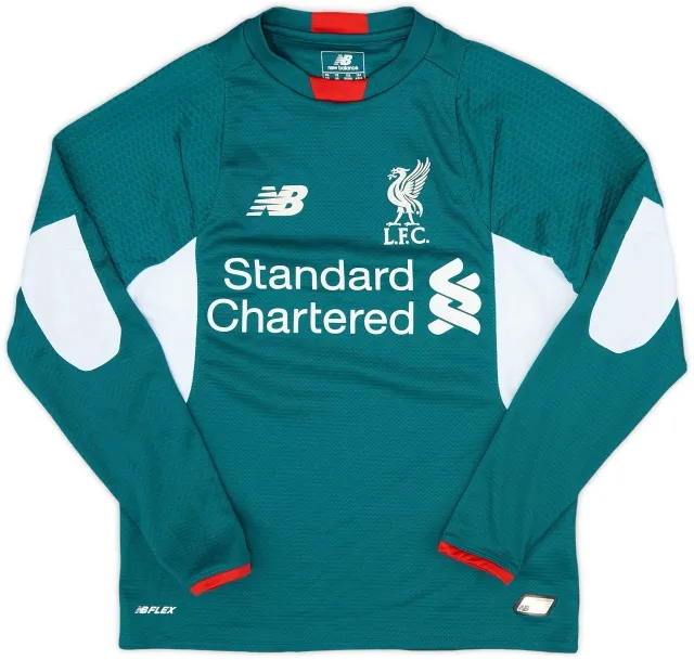 NewBalance 2015-16 Liverpool GK Shirt - 8/10 - (S.Boys)