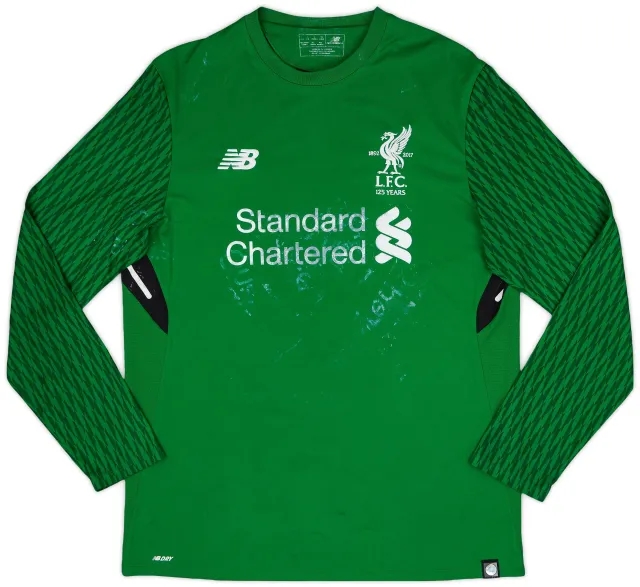 NewBalance 2017-18 Liverpool '125 Years' GK Shirt - 3/10 - (L)
