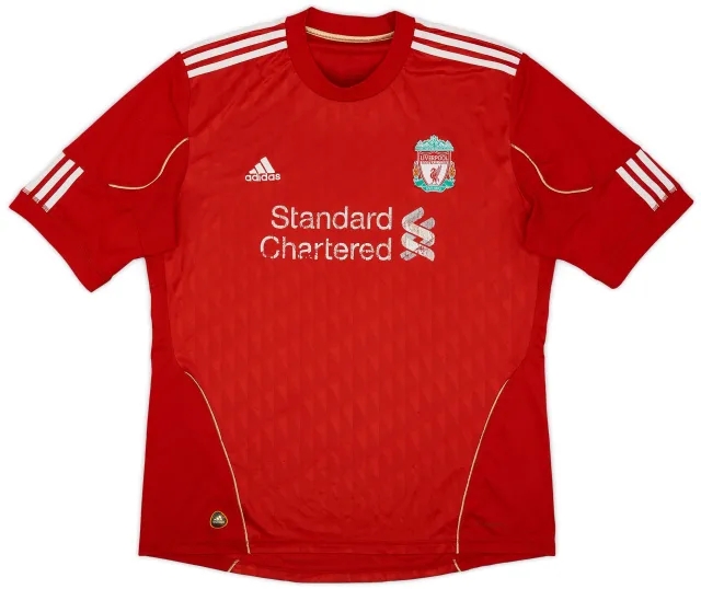 adidas 2010-12 Liverpool Home Shirt - 5/10 - (XL)