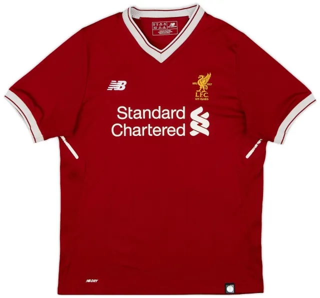 NewBalance 2017-18 Liverpool 125 Years Home Shirt - 6/10 - (XL.Boys)