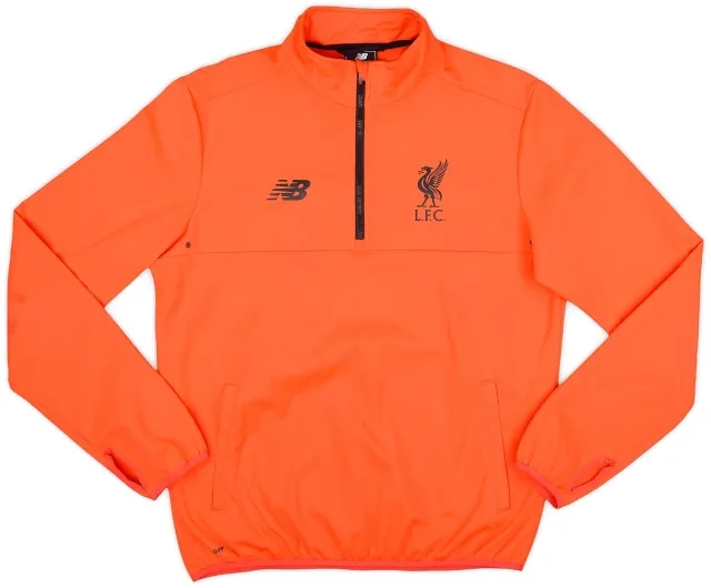 2016-17 Liverpool New Balance 1/4 Zip Drill Top - 6/10 - (M)