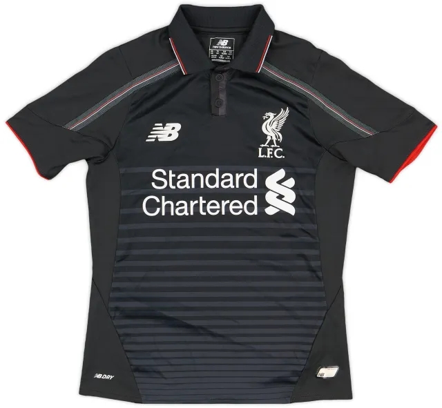 NewBalance 2015-16 Liverpool Third Shirt - 9/10 - (S.Boys)