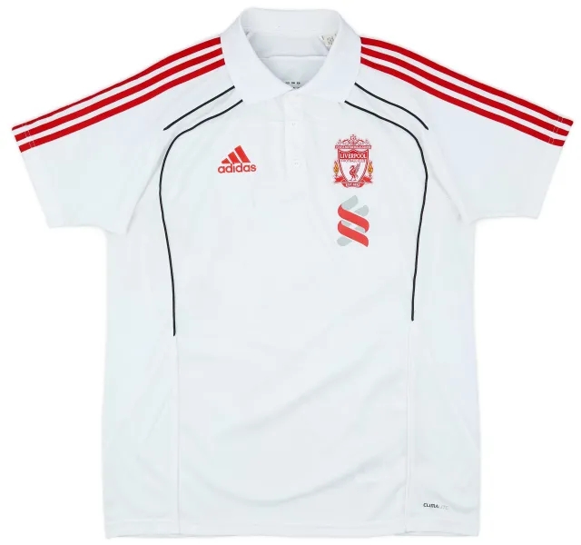 2010-11 Liverpool adidas Polo Shirt - 6/10 - (L)