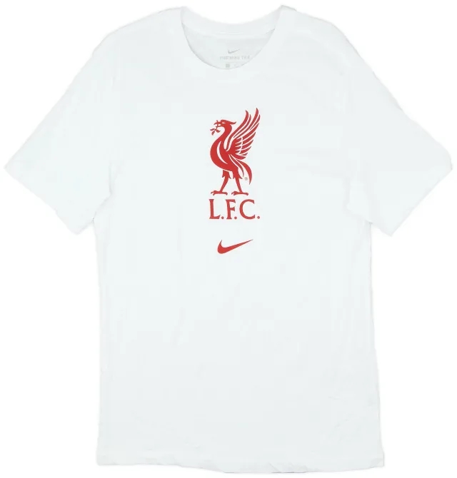 2020-21 Liverpool Nike Cotton Tee - 9/10 - (S)