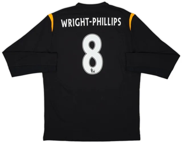 Umbro 2009-10 Manchester City Away L/S Shirt Wright-Phillips #8 (L)