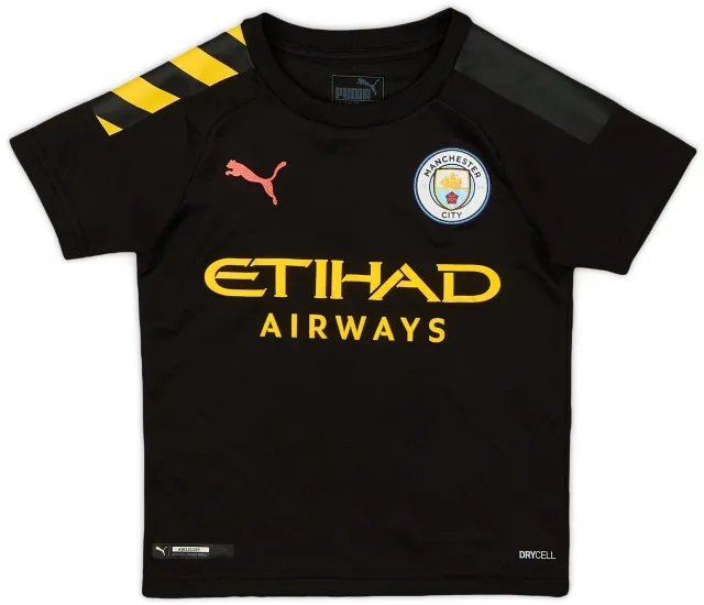 Puma 2019-20 Manchester City Away Shirt - 8/10 - (3-4 Years)