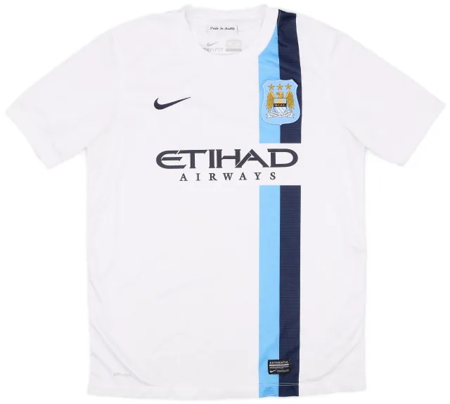 Nike 2013-14 Manchester City Third Shirt - 9/10 - (XL.Boys)