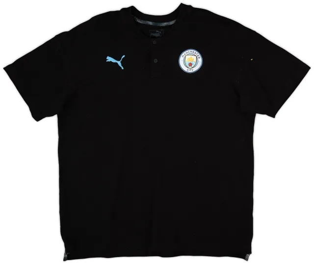 2019-20 Manchester City Puma Polo Shirt - 9/10 - (XL)
