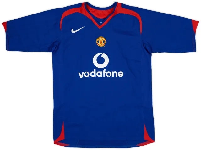 Nike 2005-06 Manchester United Away Shirt - 9/10 - (XL.Boys)