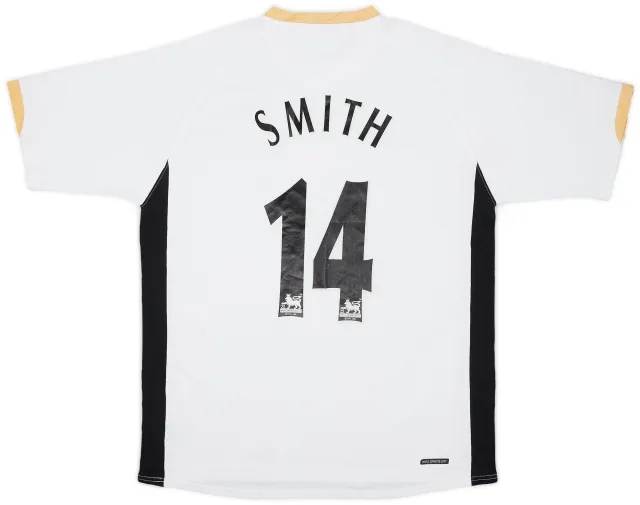 Nike 2006-08 Manchester United Away Shirt Smith #14 - 6/10 - (L)