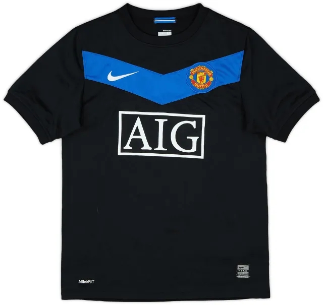 Nike 2009-10 Manchester United Away Shirt - 8/10 - (M.Boys)