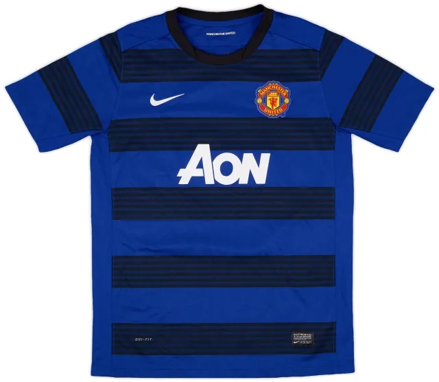 Nike 2011-13 Manchester United Away Shirt - 9/10 - (XL.Boys)