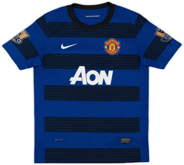 Nike 2011-13 Manchester United Away Shirt - 6/10 - (L.Boys)