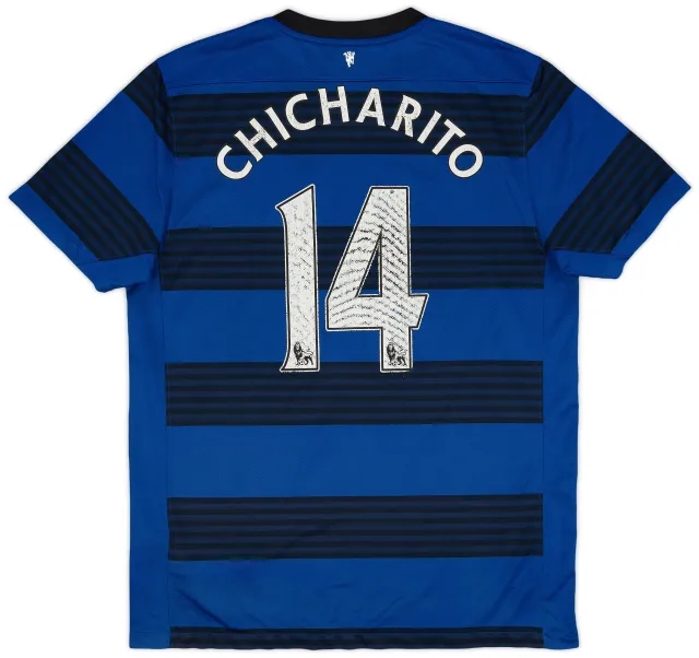 Nike 2011-13 Manchester United Away Shirt Chicharito #14 - 5/10 - (L)