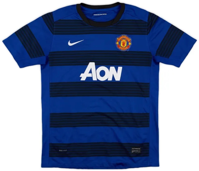 Nike 2011-13 Manchester United Away Shirt - 6/10 - (XL.Boys)