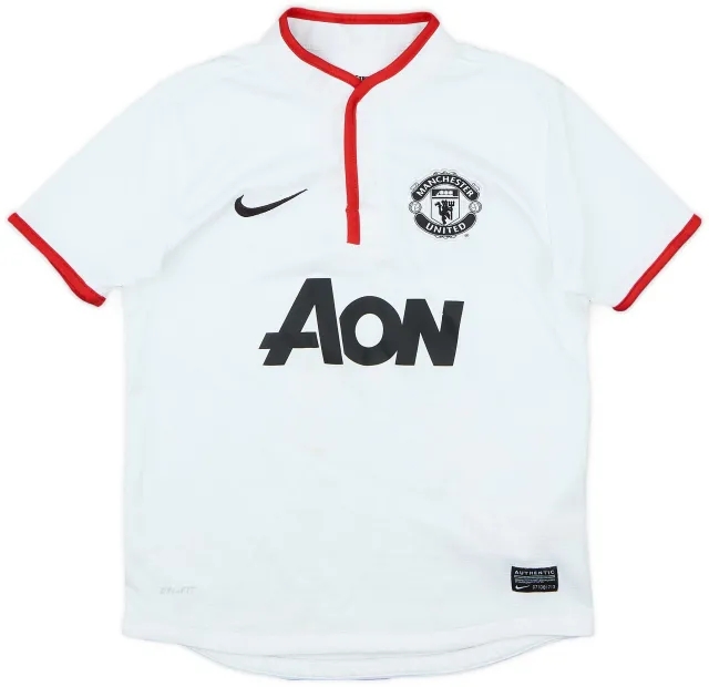 Nike 2012-14 Manchester United Away Shirt - 7/10 - (S.Boys)