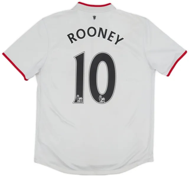 Nike 2012-14 Manchester United Away Shirt Rooney #10 - 5/10 - (M)