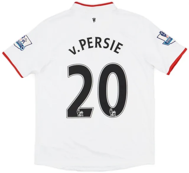 Nike 2012-14 Manchester United Away Shirt v. Persie #20 - 8/10 - (XL.Boys)
