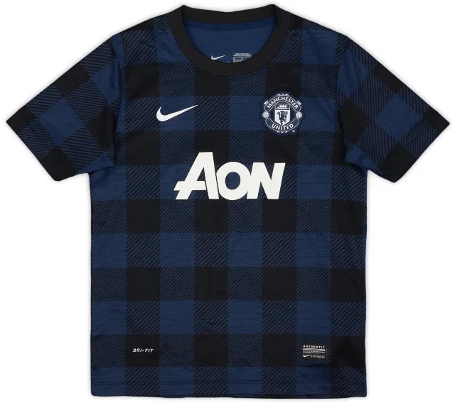 Nike 2013-14 Manchester United Away Shirt - 9/10 - (M.Boys)