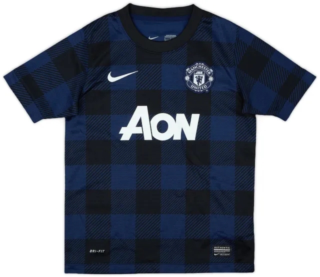 Nike 2013-14 Manchester United Away Shirt - 8/10 - (S.Boys)