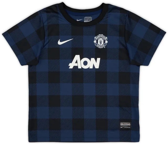 Nike 2013-14 Manchester United Away Shirt - 9/10 - (6-7 Years)