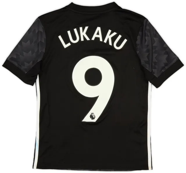 adidas 2017-18 Manchester United Away Shirt Lukaku #9 - 9/10 - (M.Boys)