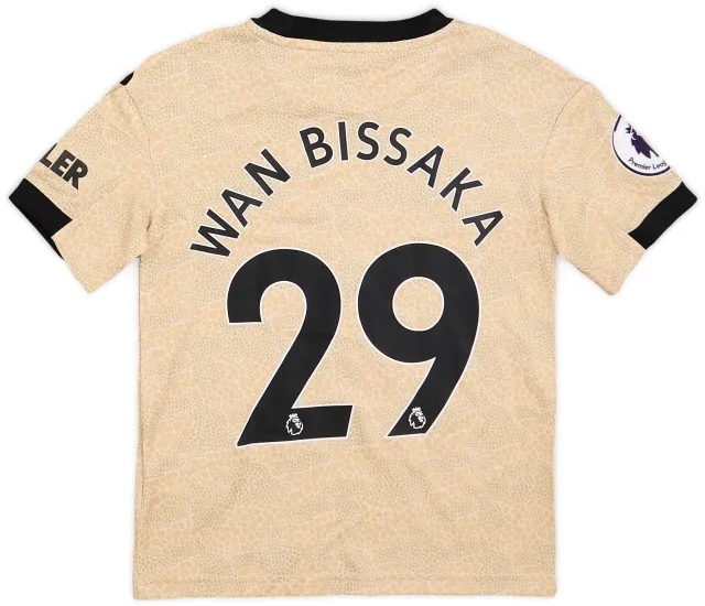 adidas 2019-20 Manchester United Away Shirt Wan Bissaka #29 - 8/10 - (7-8 Years)