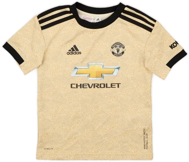adidas 2019-20 Manchester United Away Shirt - 8/10 - (5-6 Years)