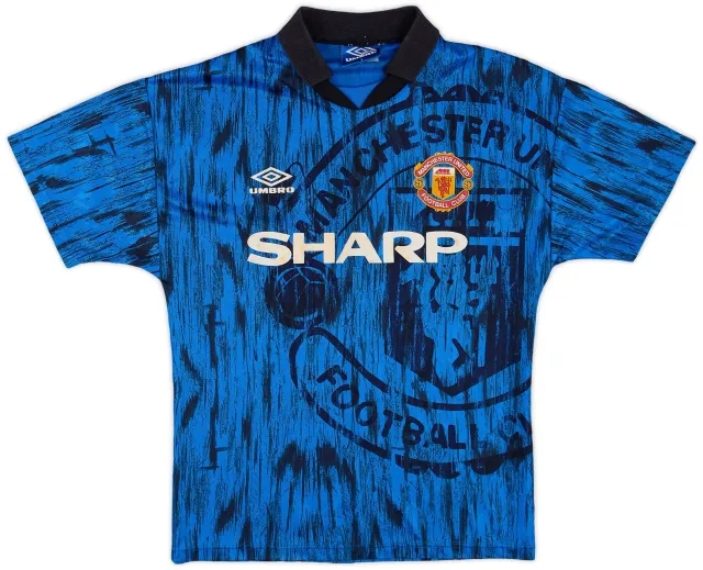 Umbro 1992-93 Manchester United Away Shirt - 6/10 - (S)
