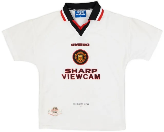 Umbro 1996-97 Manchester United Away Shirt - 6/10 - (L.Boys)