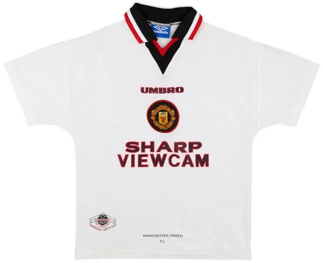 Umbro 1996-97 Manchester United Away Shirt - 9/10 - (Y)