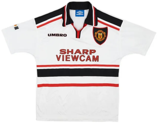 Umbro 1997-99 Manchester United Away Shirt - 5/10 - (Y)