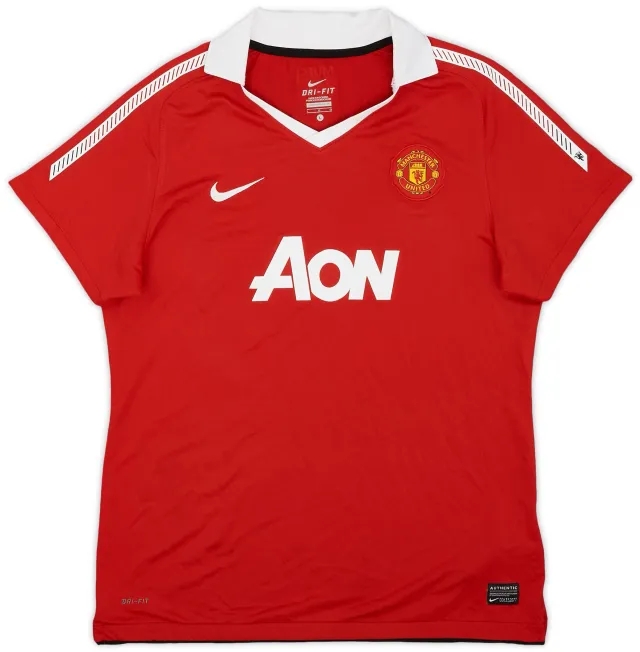 Nike 2010-11 Manchester United Home Shirt - 7/10 - (XL.Boys)
