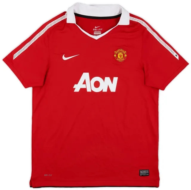 Nike 2010-11 Manchester United Home Shirt - 7/10 - (Women's XL)