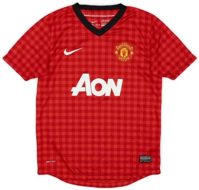 Nike 2012-13 Manchester United Home L/S Shirt Rooney #10 - 8/10 - (XXL)