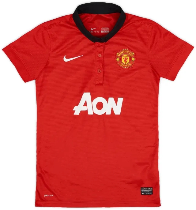 Nike 2013-14 Manchester United Home Shirt Rooney #10 - 5/10 - (XL)